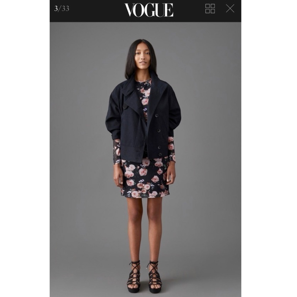 Rebecca Minkoff Floral Long Sleeve Dress